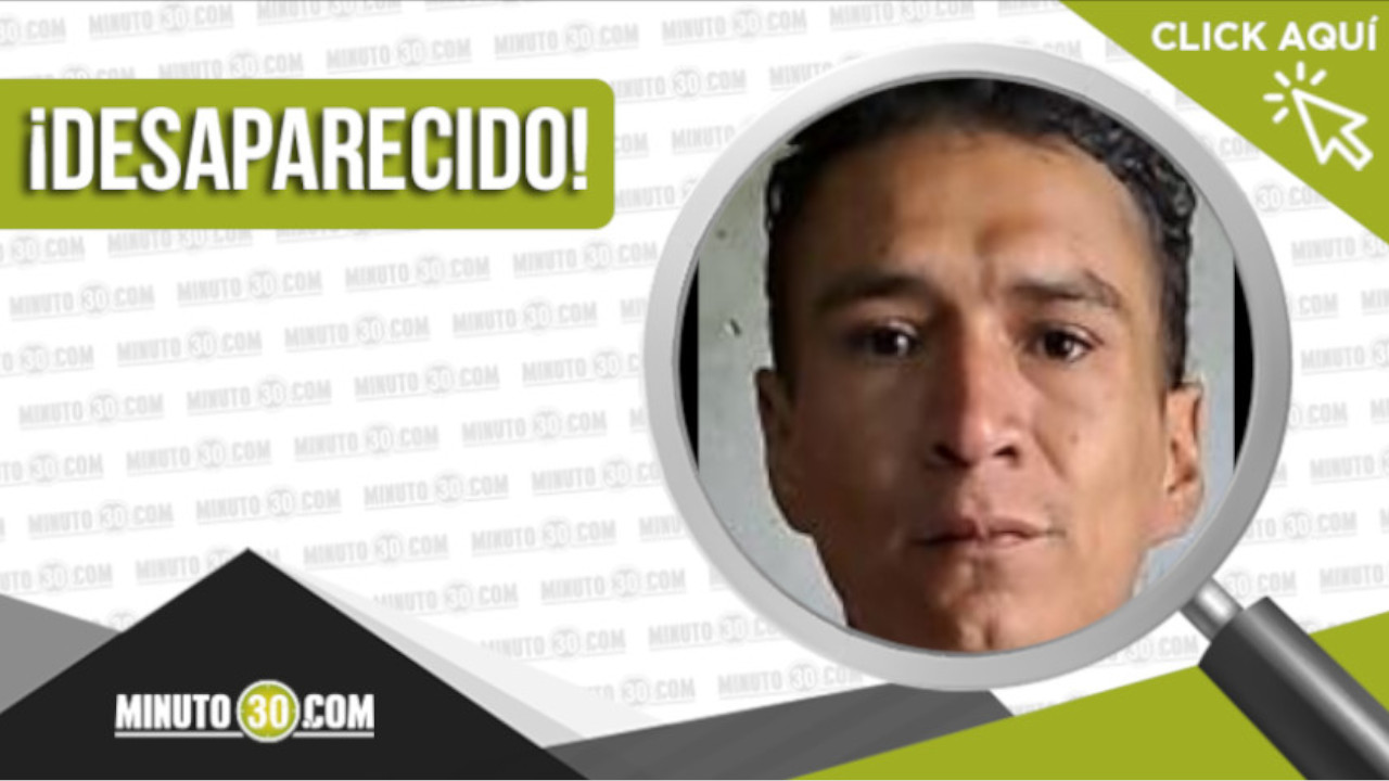 Buscan a Jonh Herney Hernández Vásquez, estaba en Robledo