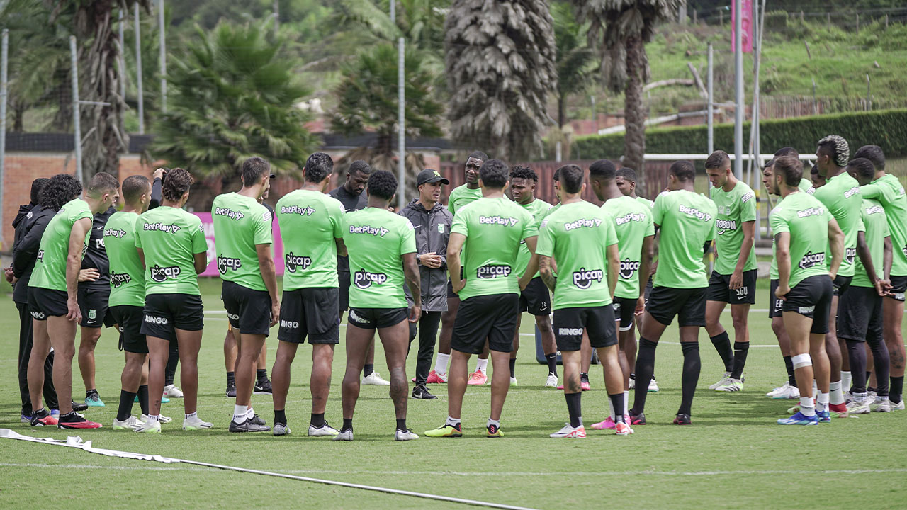 Convocados de Atlético Nacional para el clásico antioqueño