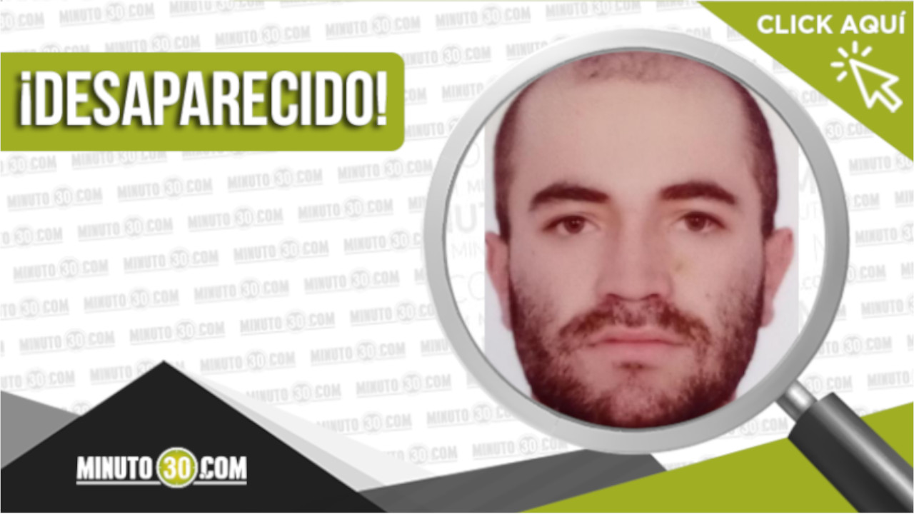 Daniel Emilio Tamayo Gutiérrez está desaparecido