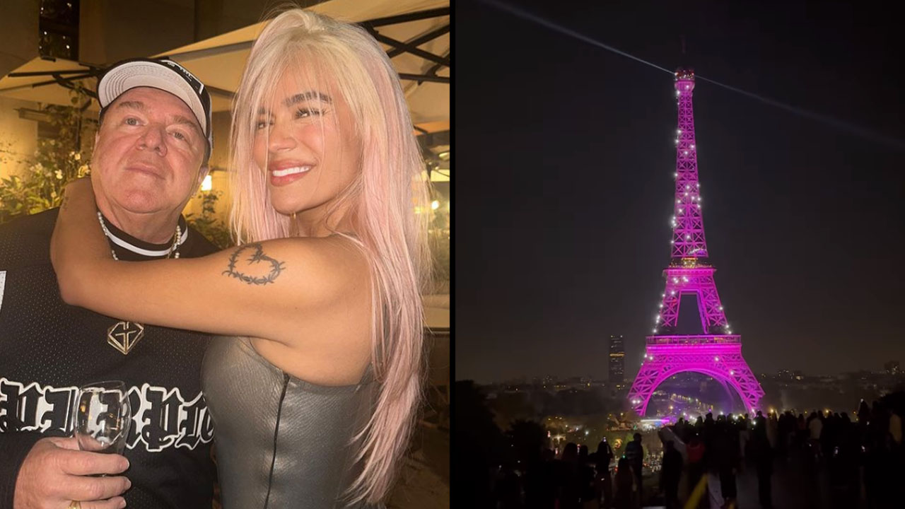 Karol G compartió cena con "el amor de su vida" en París