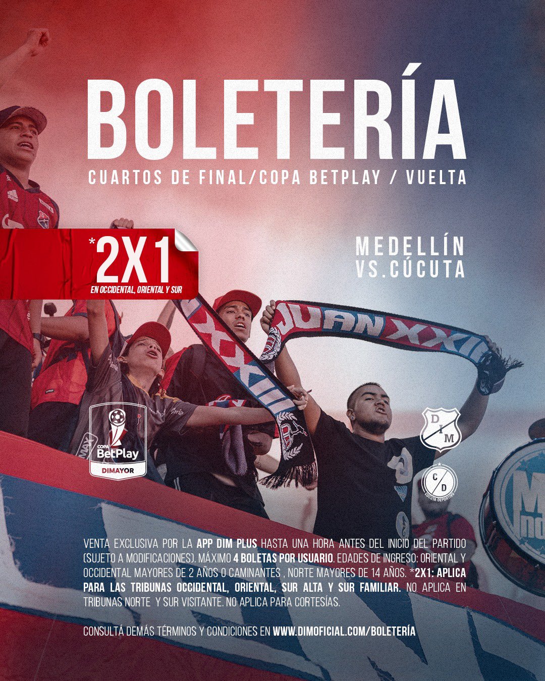 ¿Y los hinchas del Cúcuta? les vendieron boletas para el partido contra el DIM y no van a poder entrar 2 F7i HqKXoAAm53D