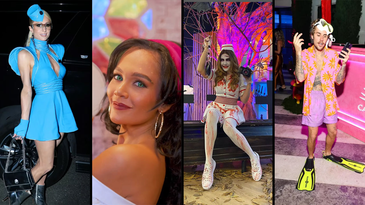 FOTOS: Famosos en Hallowen hacen homenajes a la música, el cine, series y animados