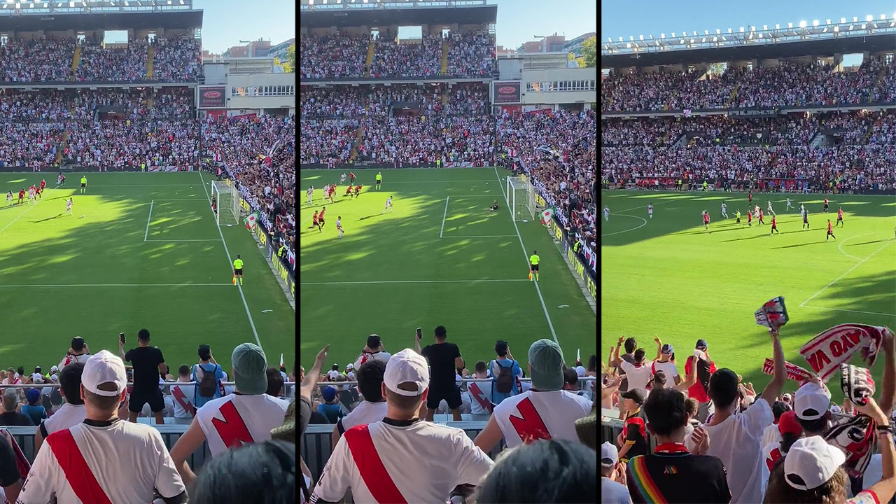 Falcao volvió a marcar y selló el empate para el 'Rayo'