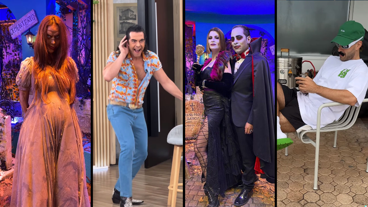 Famosos colombianos Halloween