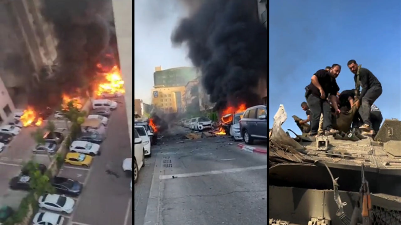 Israel está "en guerra" tras los ataques de Hamas desde Gaza