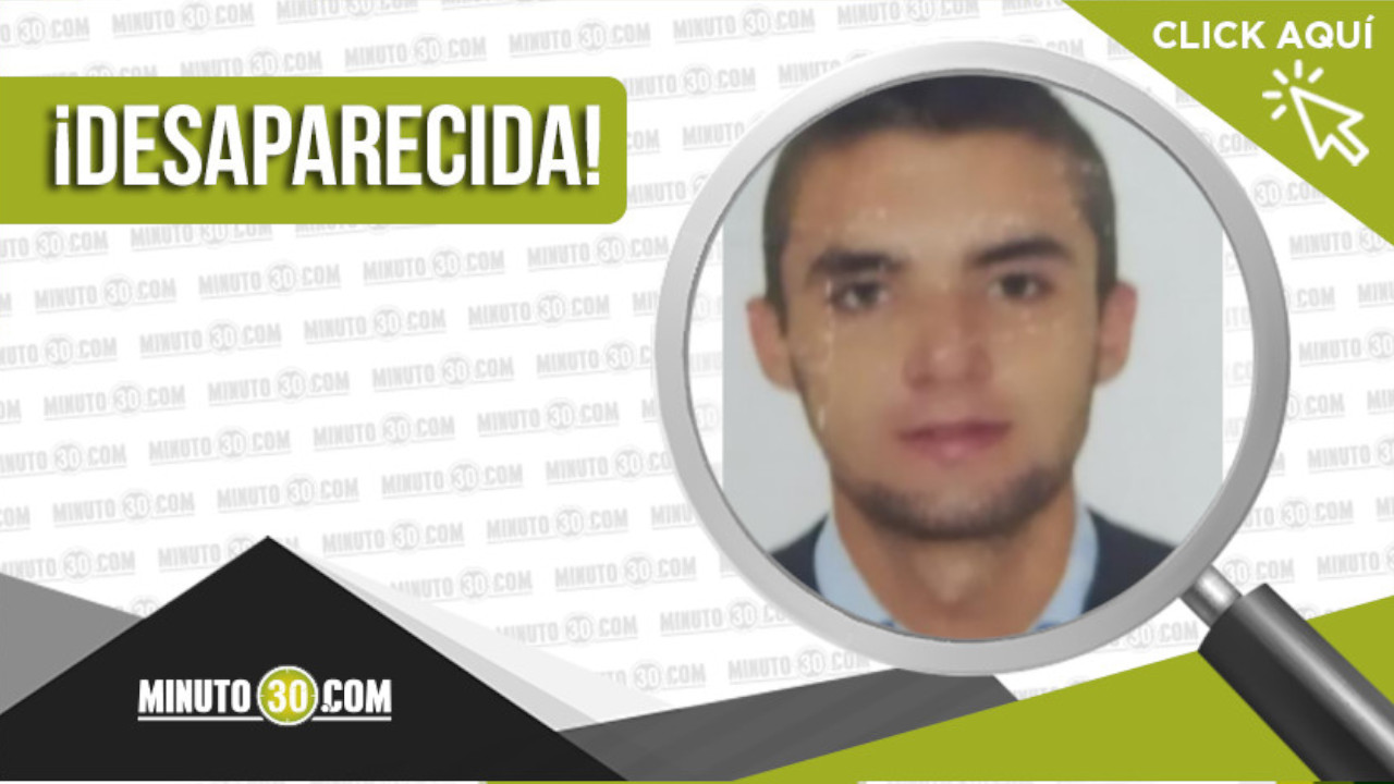 Jacob Gutiérrez Quintero está desaparecido