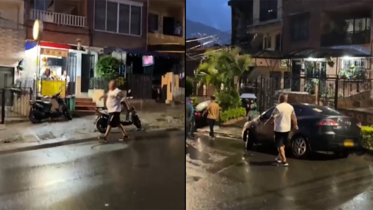 Juan Carlos Upegui denunció que fue amenazado por un hombre armado con un puñal