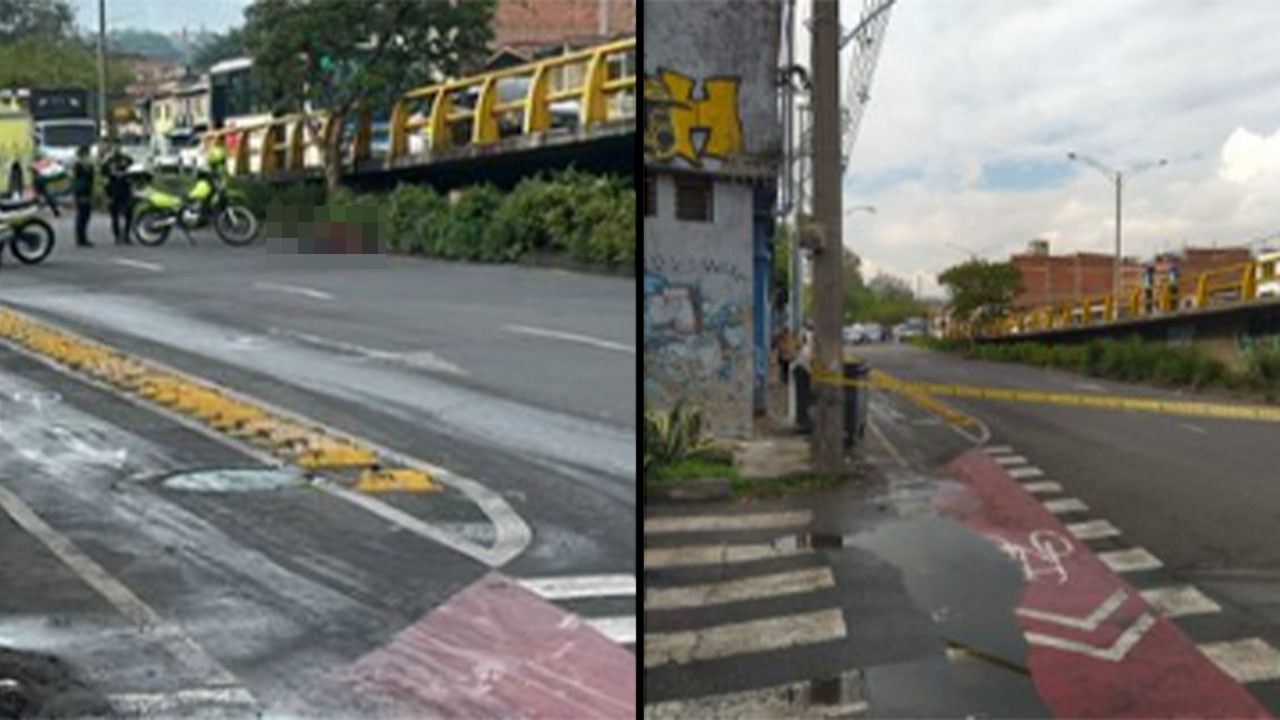 Un hombre murió atropellado en la avenida Guayabal