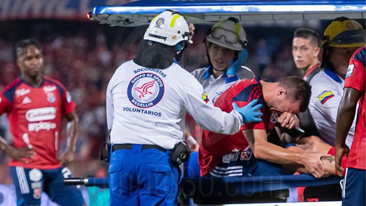 Esta es la lesión de Luciano Pons según el reporte médico