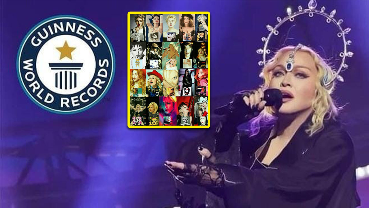 Madonna logra "Récords Guinnes" por ventas de álbumes