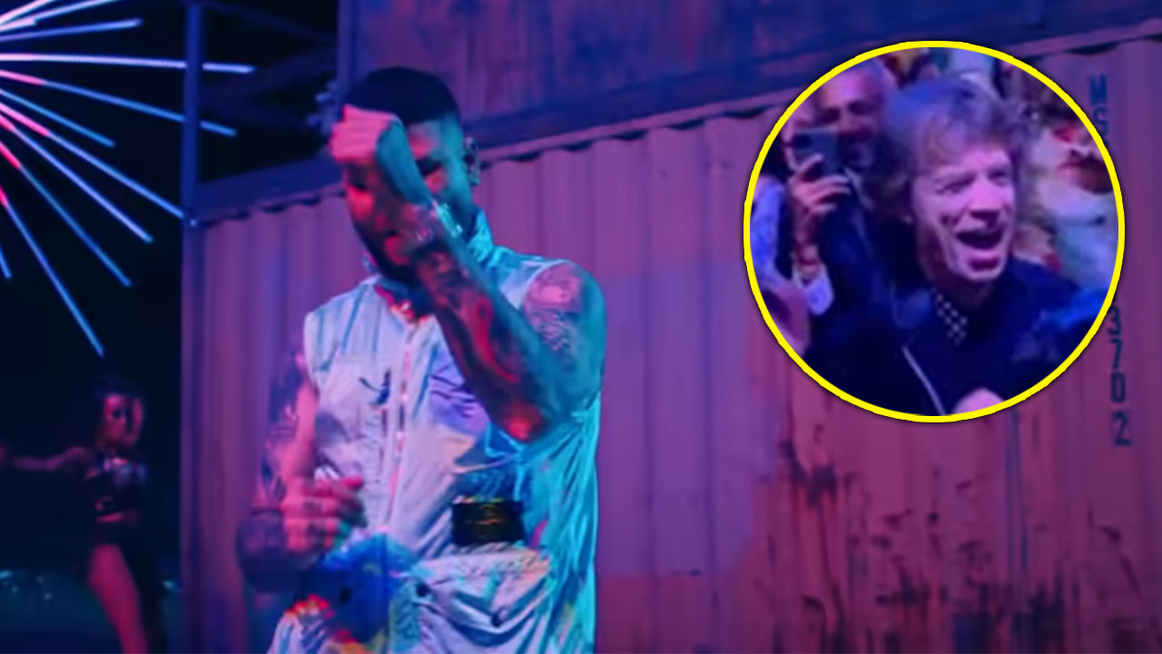 Mick Jagger perreando "con Pepas"