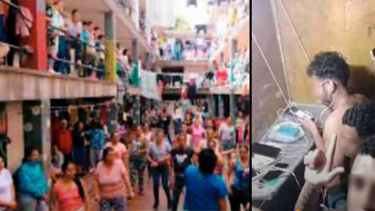 VIDEO. 'Pisándonos las mangueras': Mujer trató de estafar a un hombre desde prisión y él estaba en las mismas