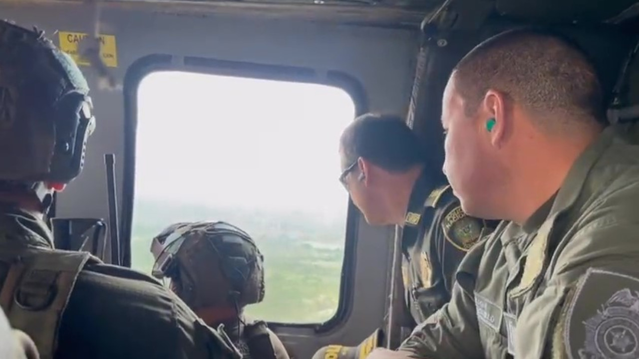 250 uniformados de operaciones especiales buscan al papá de 'Lucho' Díaz