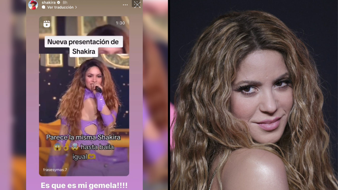 Andrea Correa imitadora fue elogiada por Shakira