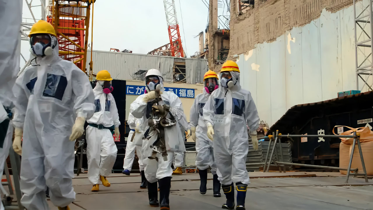 Trabajadores de la planta nuclear Fukushima infectados con agua