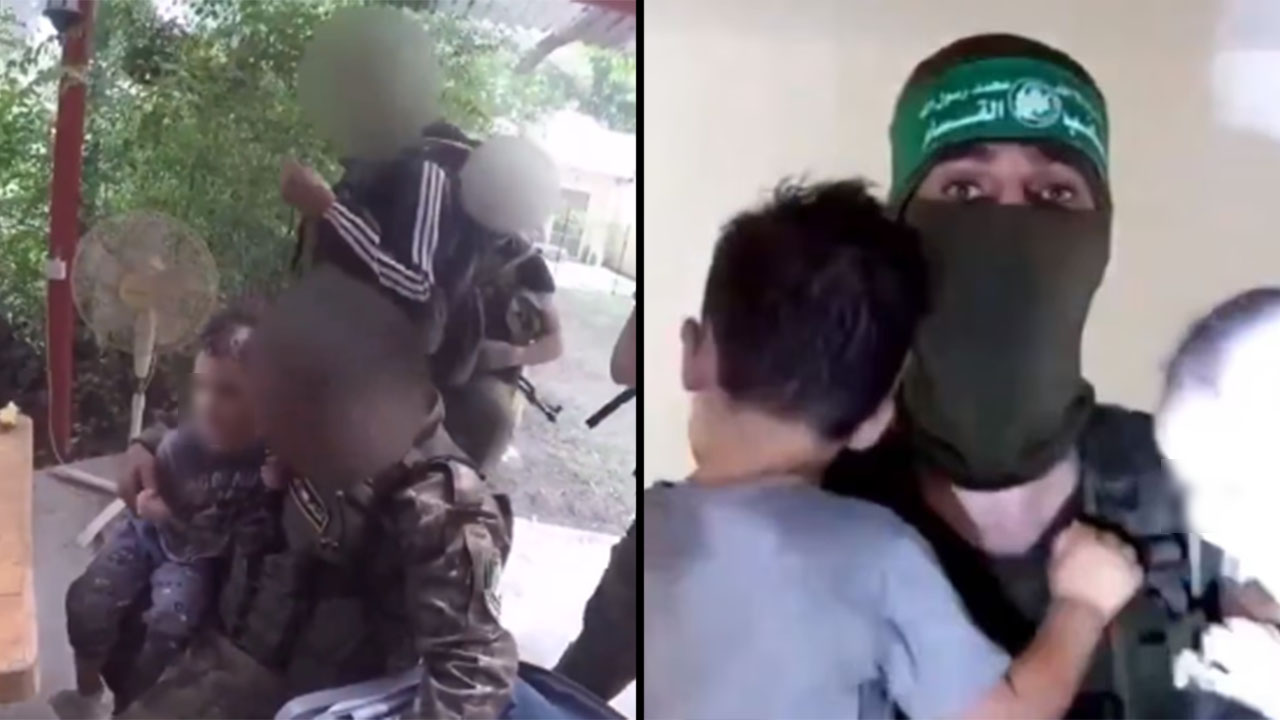 VIDEO. ‘Mucha maldad’: Los Hamás se grabaron cargando bebés y niños secuestrados