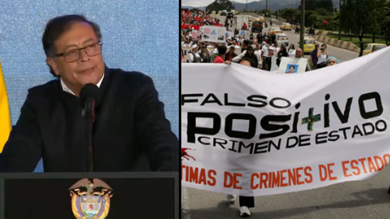 Presidente Petro sobre los falsos positivos