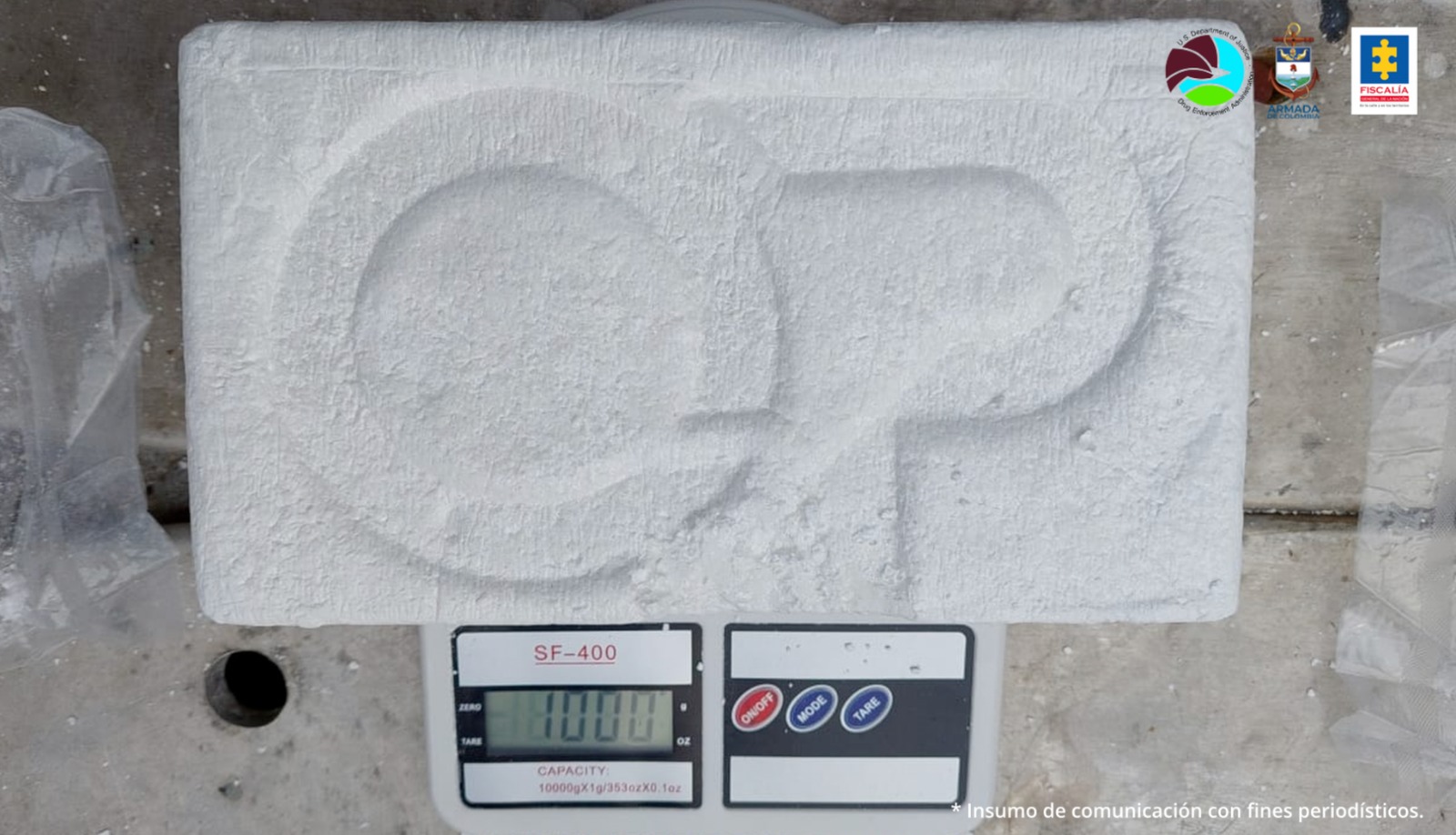 A la cárcel siete hombre que transportaban 6.5 toneladas de cocaína en dos semisumergibles