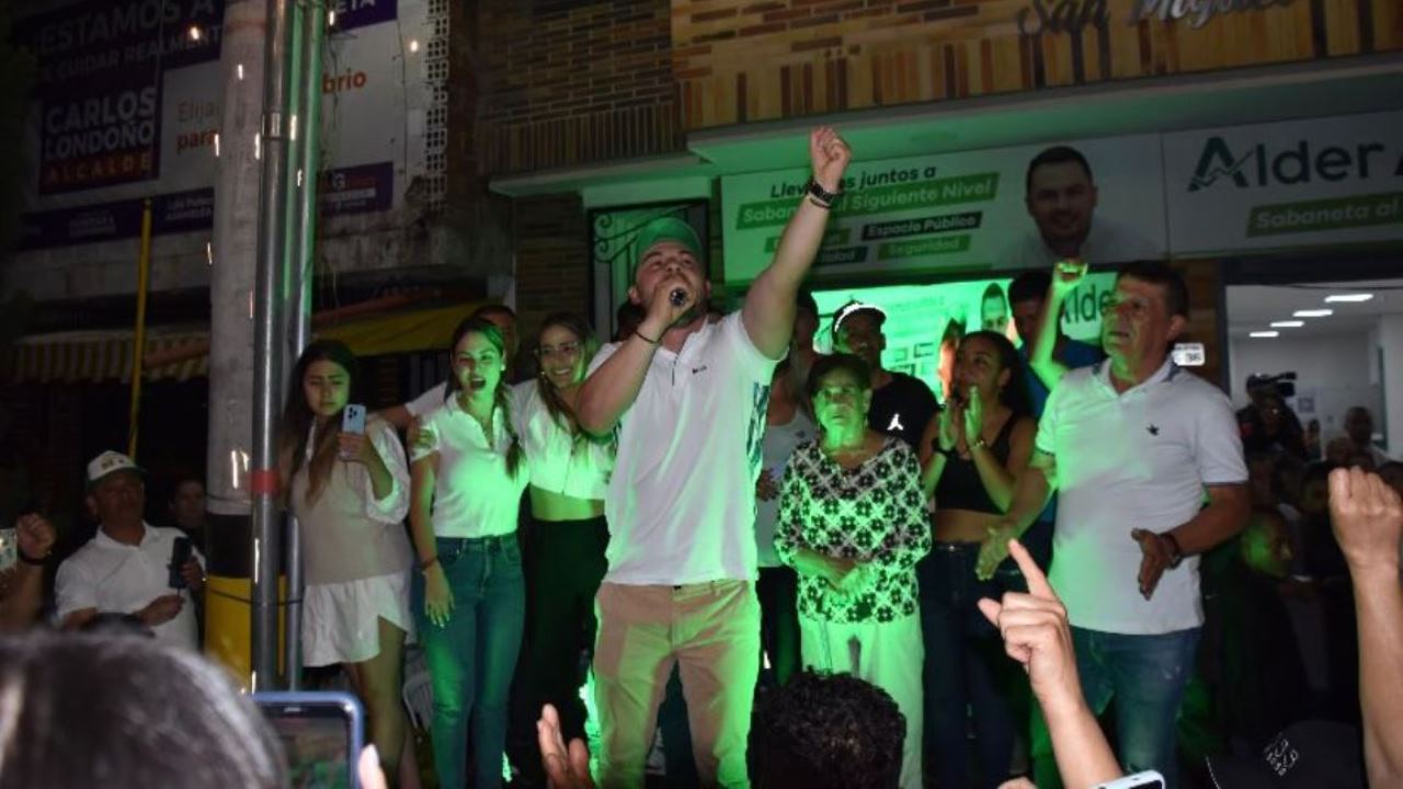 FOTOS: ¡Victoria histórica! Sabaneta tiene nuevo alcalde, Alder Cruz ganó gracias al apoyo de más de 20.000 sabaneteños