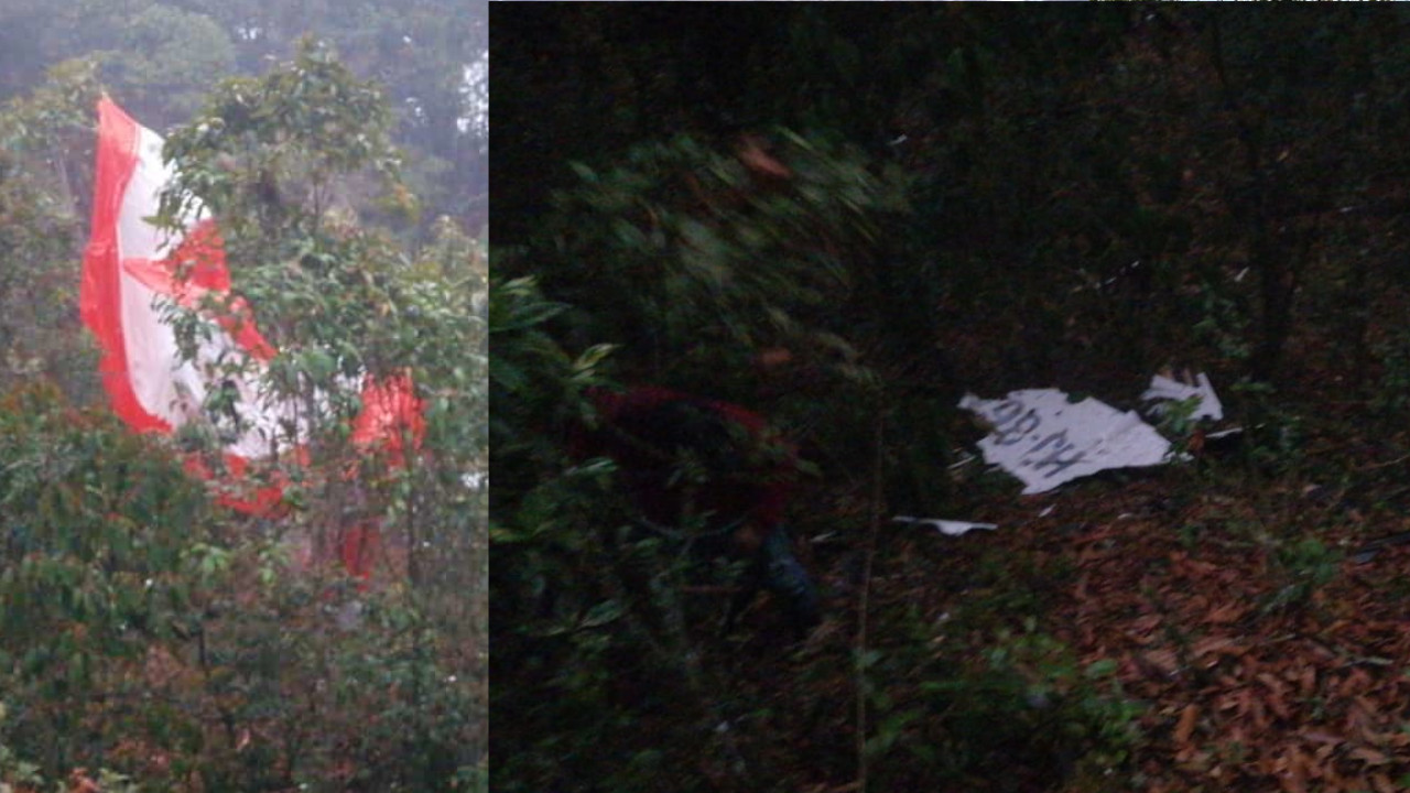 Cayó avioneta que cubría la ruta Medellín-Bogotá