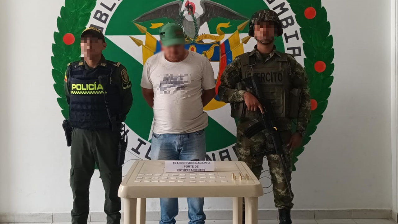 Hombre fue capturado con 29 dosis de cocaína en Quibdó