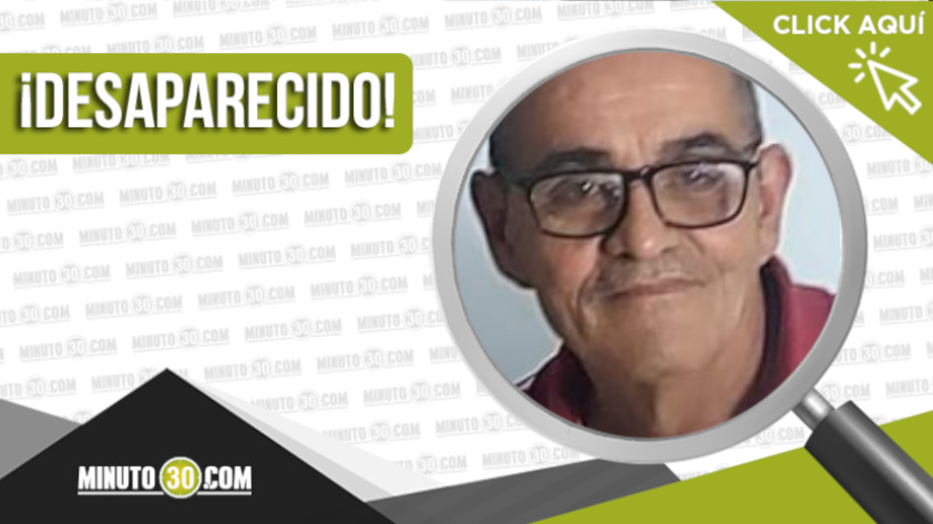 Jairo de Jesús Agudelo está desaparecido desde hace días