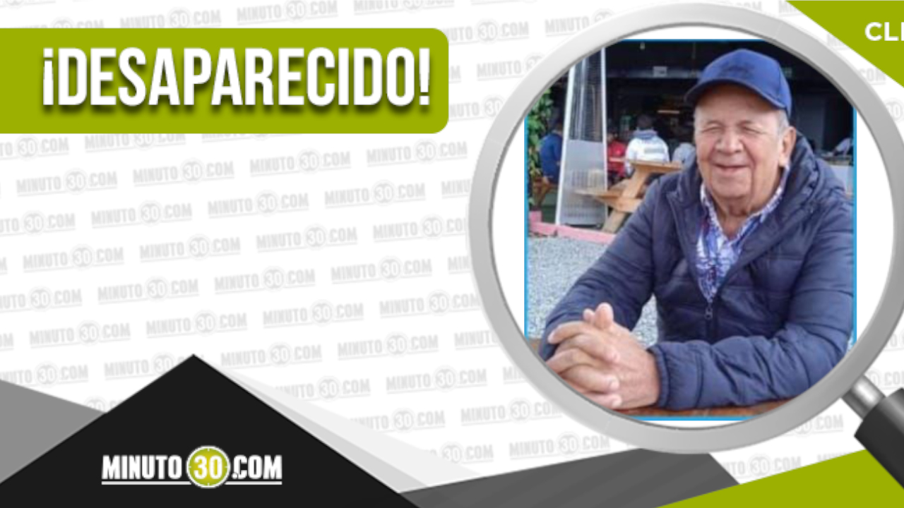 Jorge Leonel Jiménez Valencia, está desaparecido