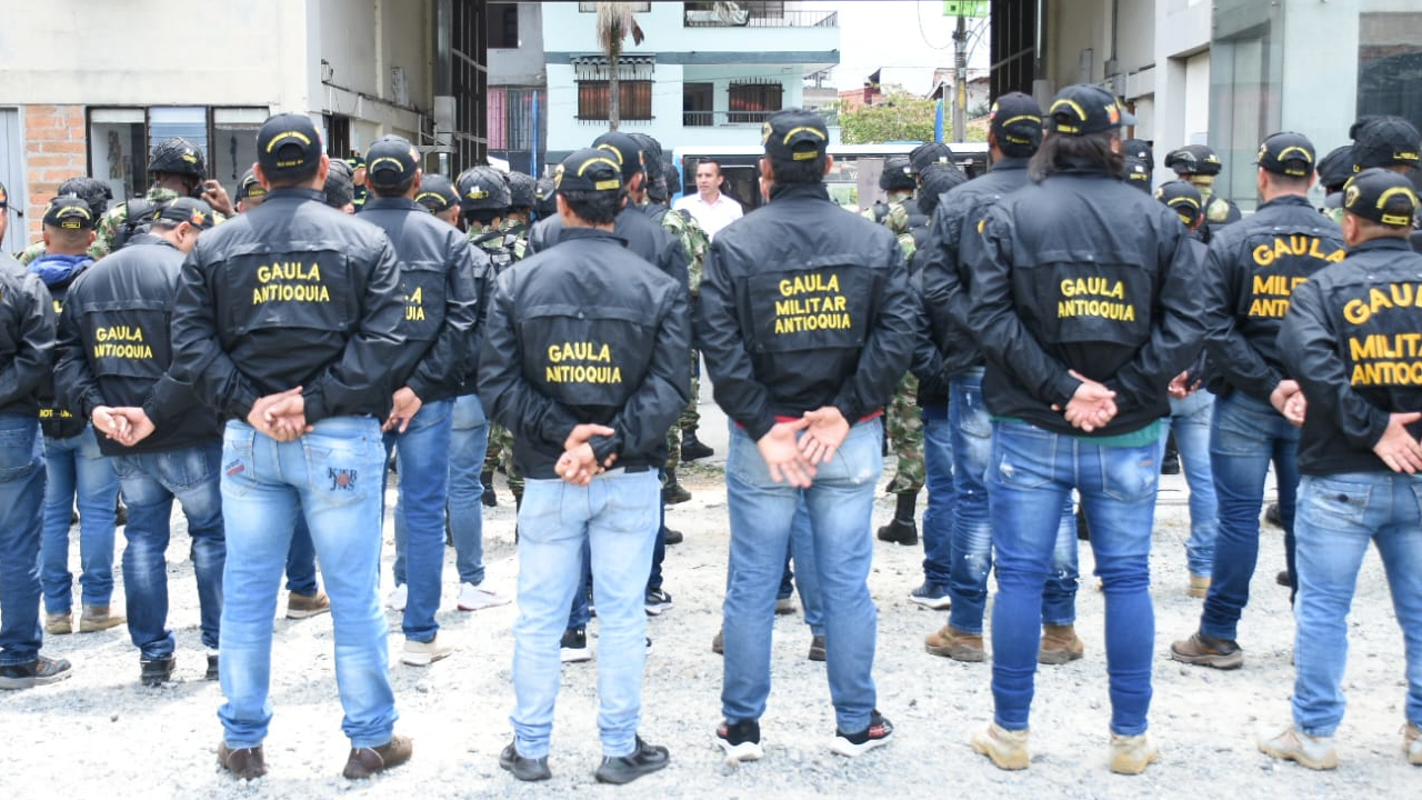 VIDEO. Otra vez el Gaula llegó a Itagüí para reforzar la seguridad