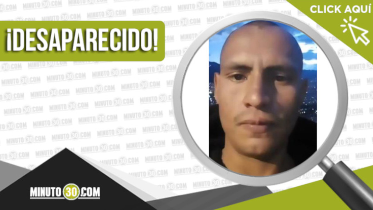 Shtiven Osorio Sánchez está desaparecido