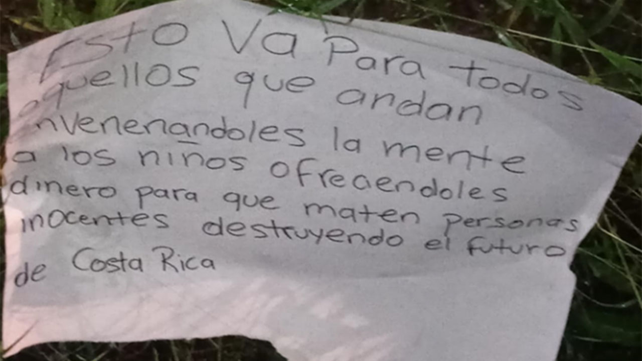 Asesinan a tres colombianos en Costa Rica y dejan duro mensaje