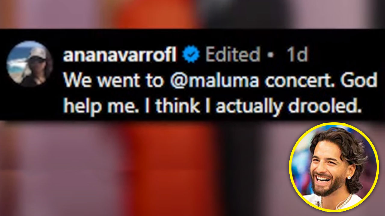 Quiero amantar a Maluma presentadora de programa americano