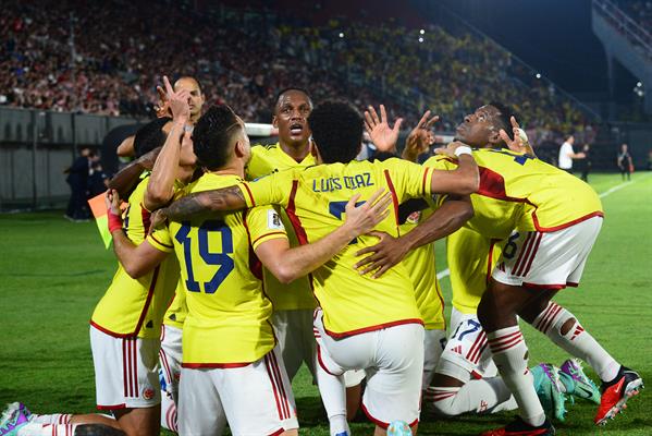 Colombia termina invicta y en un buen nivel el primer año de las eliminatorias al Mundial