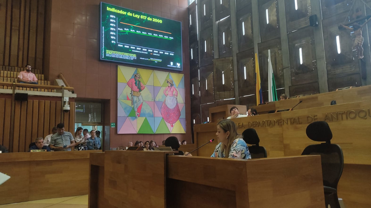 El presupuesto general de Antioquia para 2024 fue aprobado por la Asamblea de Antioquia