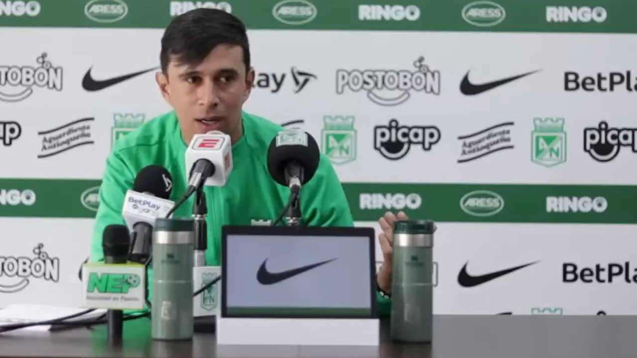 Jhon Bodmer técnico de Atlético Nacional confía en la remontada