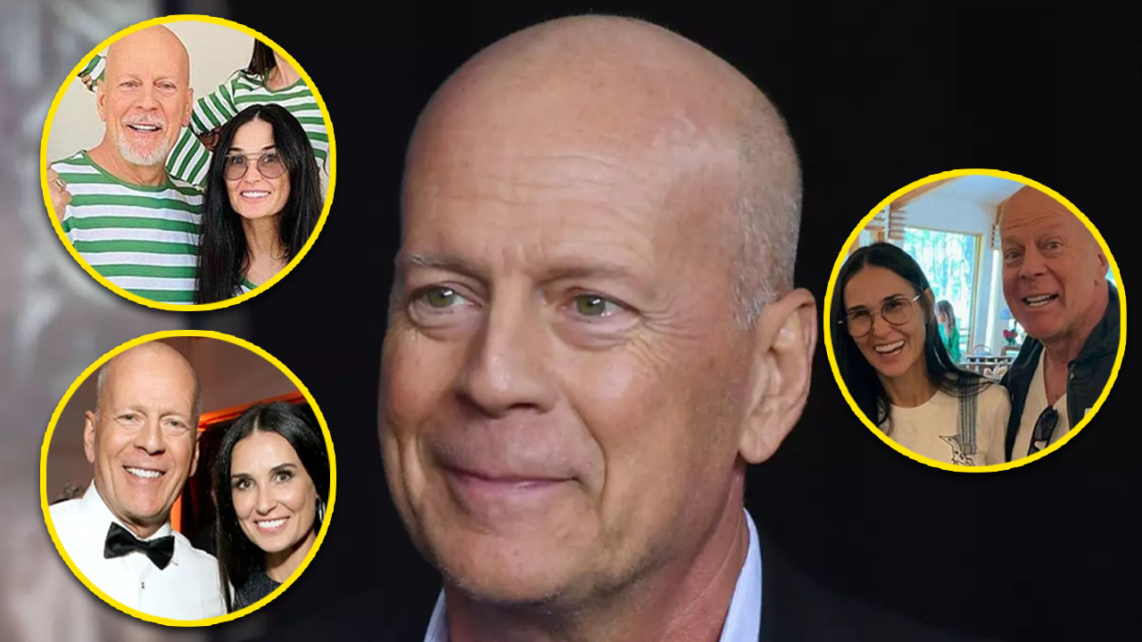 Bruce Willis en su mente ya no reconoce a Demi Moore