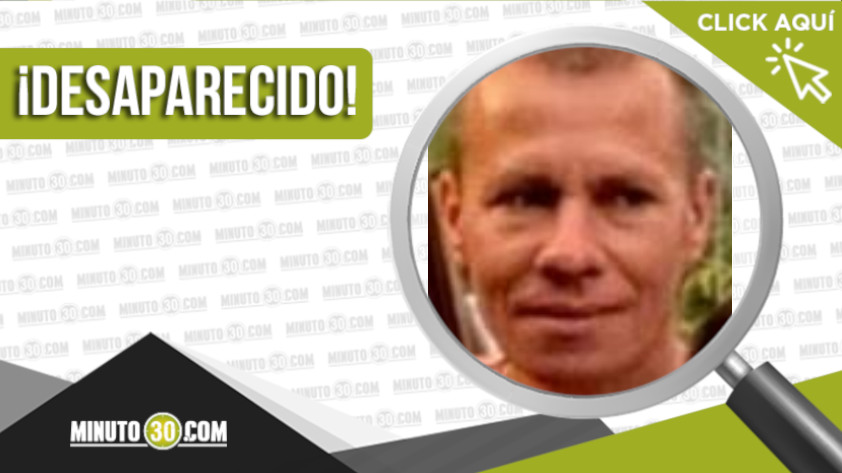 Buscan a Adan Antonio Álzate Carmona, de 53 años en Girardota