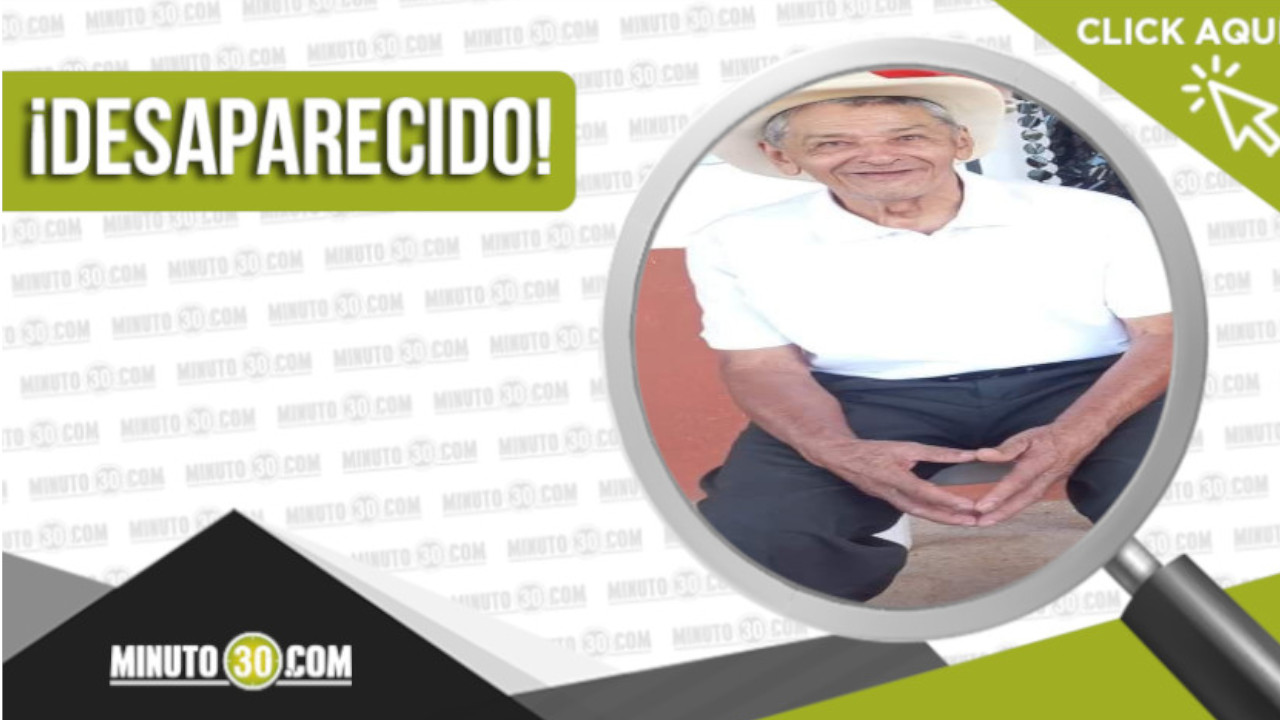 Buscan a Marco Aurelio Colorado Carmona, estaba en Amagá