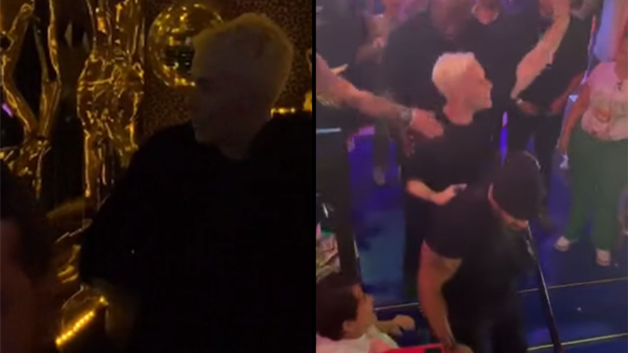 Christian Chávez fue visto en una discoteca de Provenza