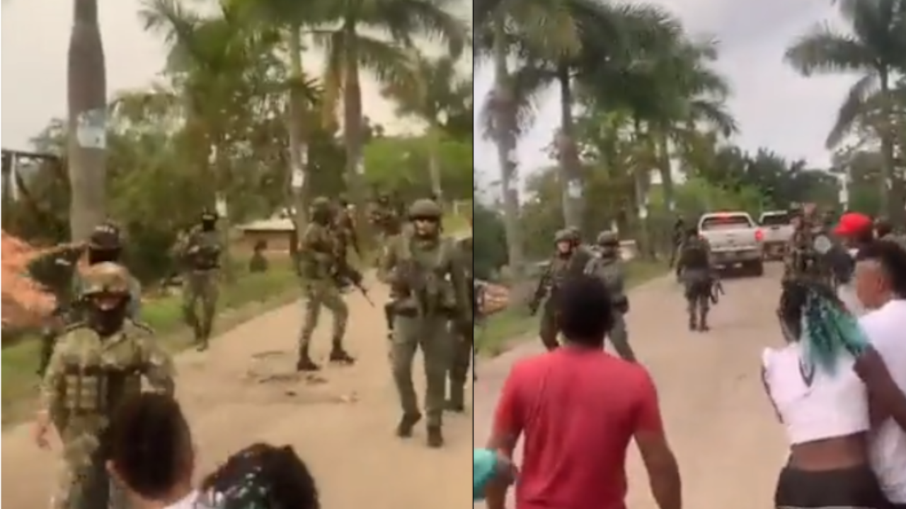 Comunidad de Timba echó al Ejército Nacional