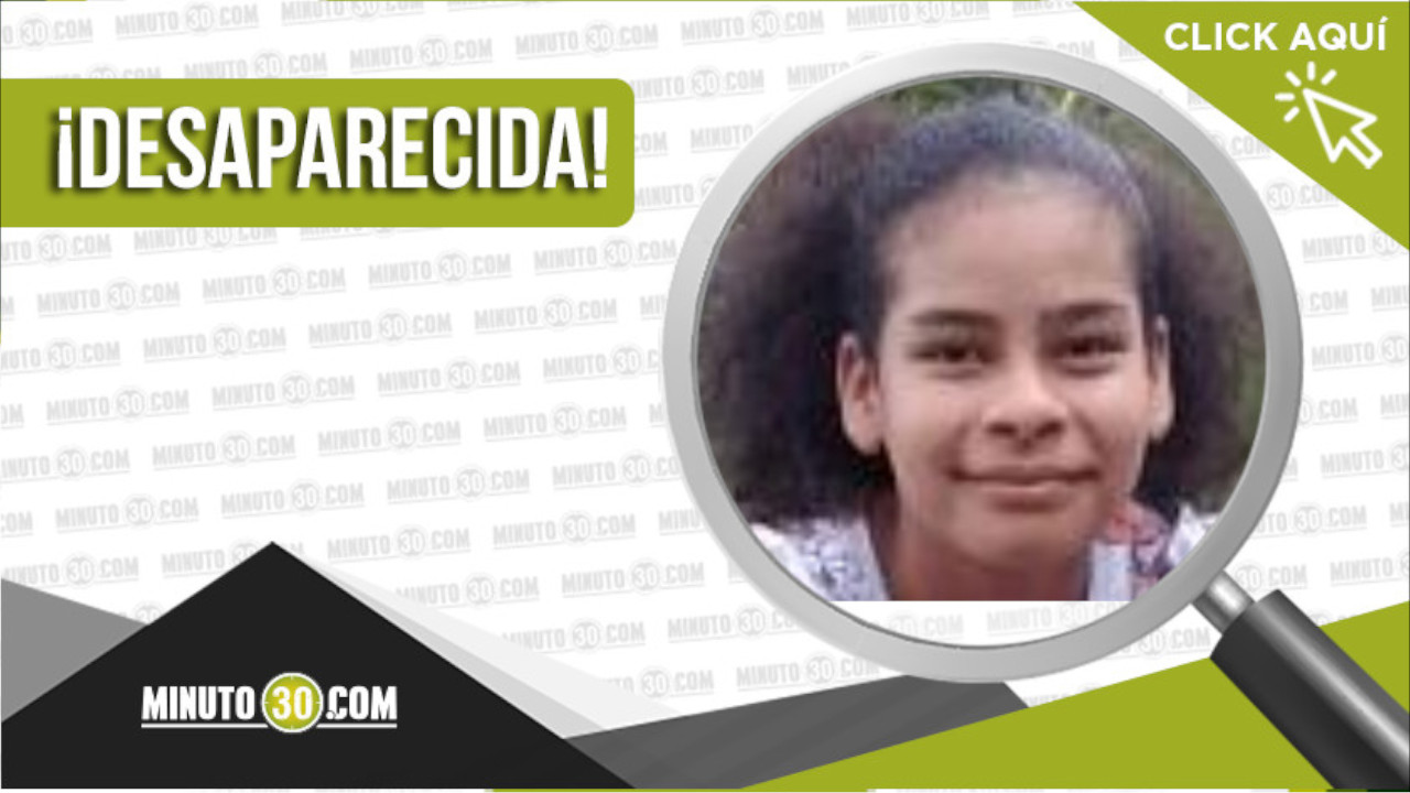 Digna Loreinis Sandoval González, de 12 años, está desaparecida