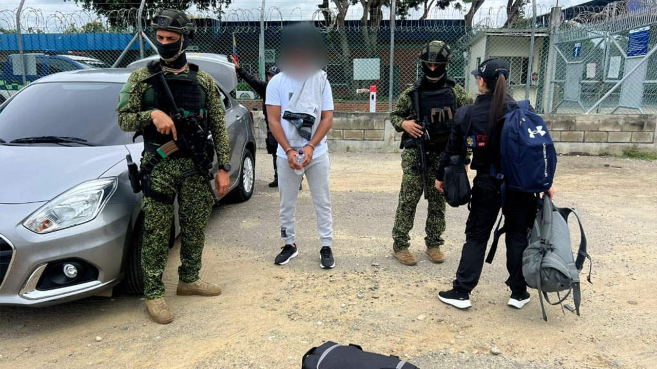 El extraditable alias ‘Curvo’, fue capturado en un centro comercial de Montería