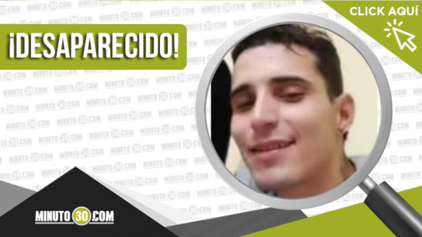 Esteban Arenas Betancur está desaparecido