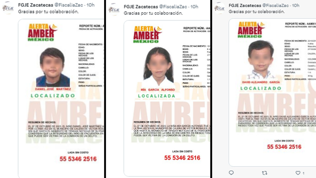 FOTOS. Hallan a salvo a familia colombiana reportada como desaparecida en México