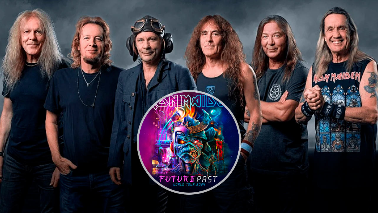 Iron Maiden "la doncella" regresa a Colombia 2024
