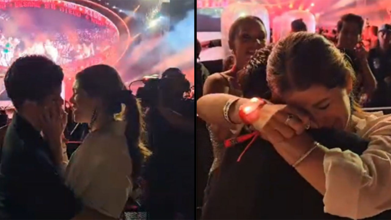 Le propuso matrimonio en pleno concierto de RBD en Medellín