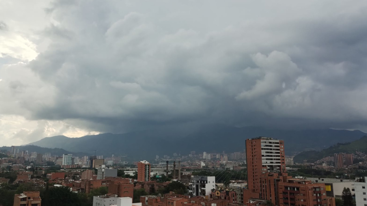 Llueve para el sur occidente de Medellín