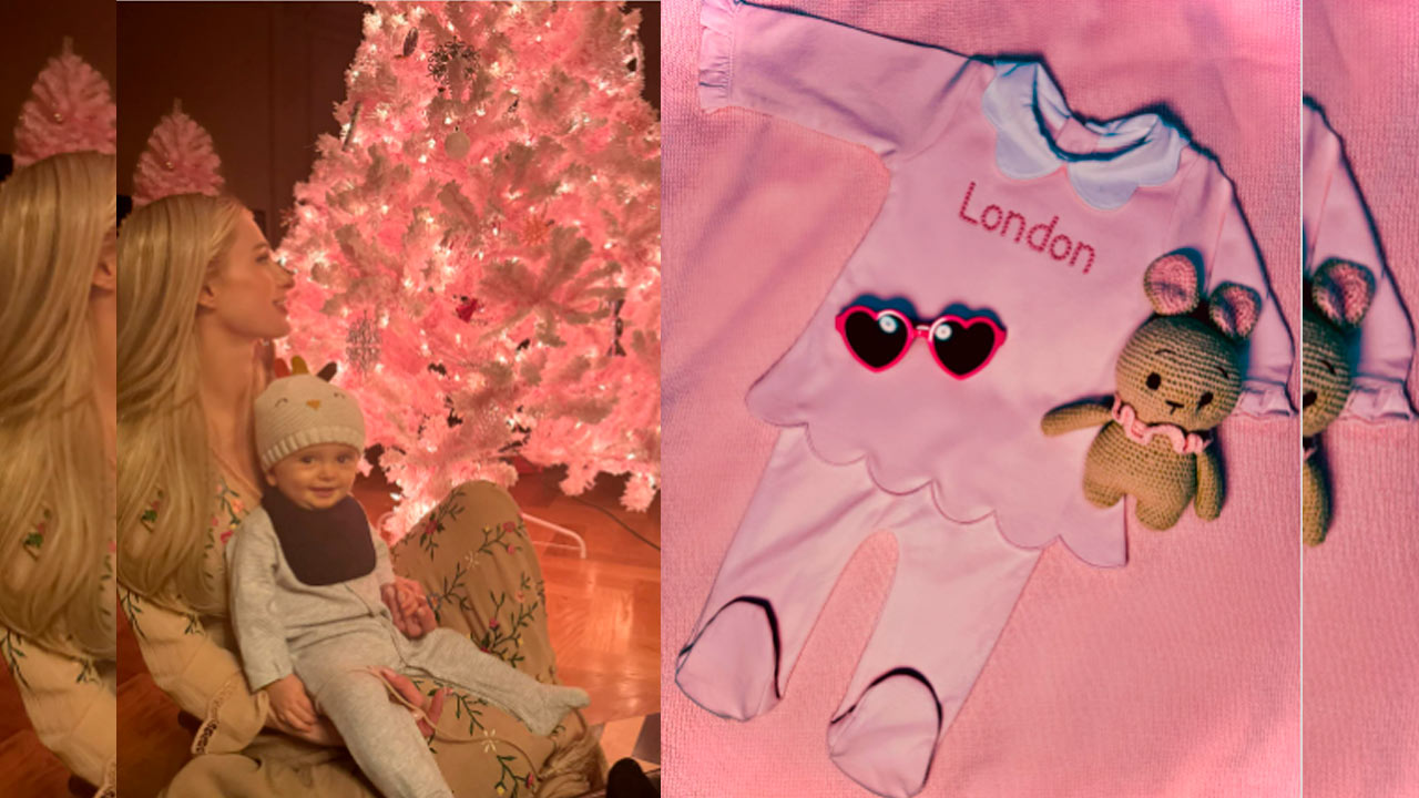 Paris Hilton emocionada y mamá por segunda vez en navidad