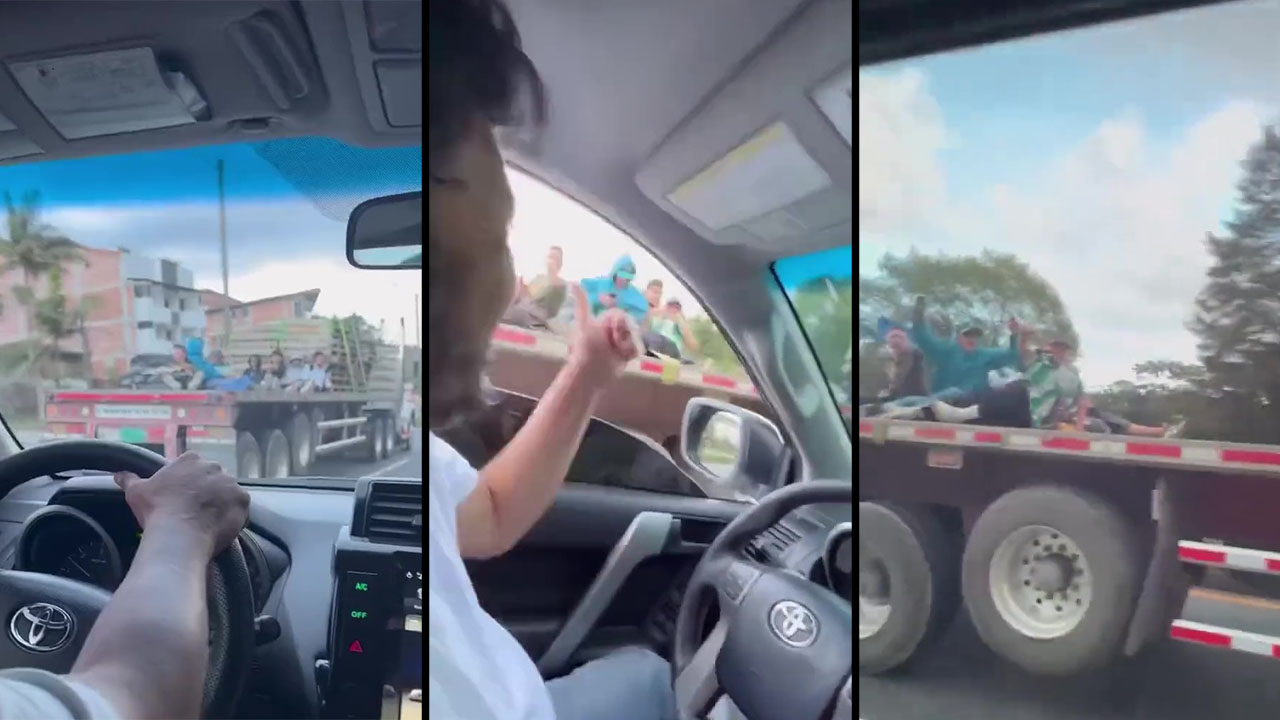 René Higuita y el detalle con un grupo de hinchas del verde