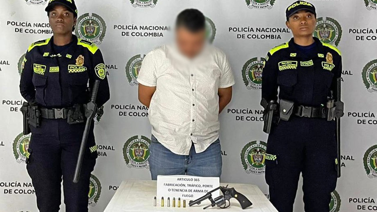 Por porte de armas ilegal fueron capturados en Antioquia