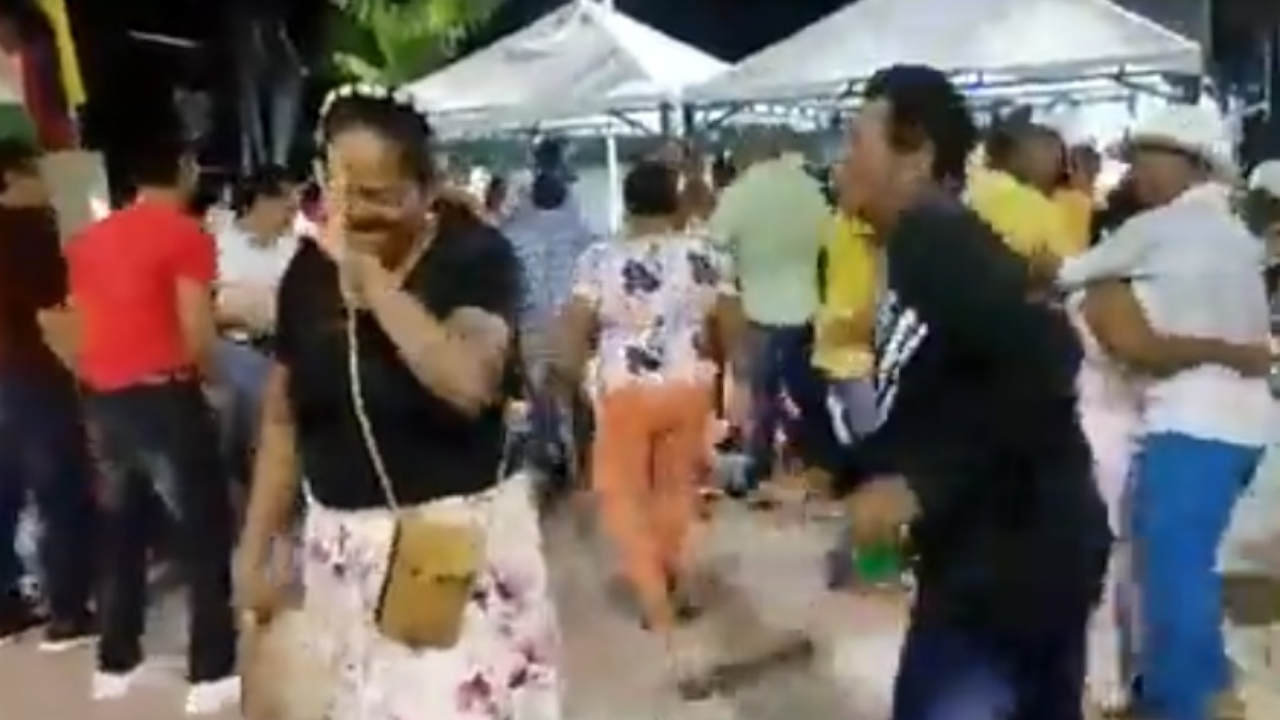 Una señora murió bailando papayera en una fiesta en Santa Bárbara de Pinto